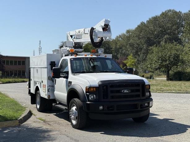 2008 Ford F-550 Regular Cab Super Duty Dually Diesel 4X4 Service Truck with Alte image 2