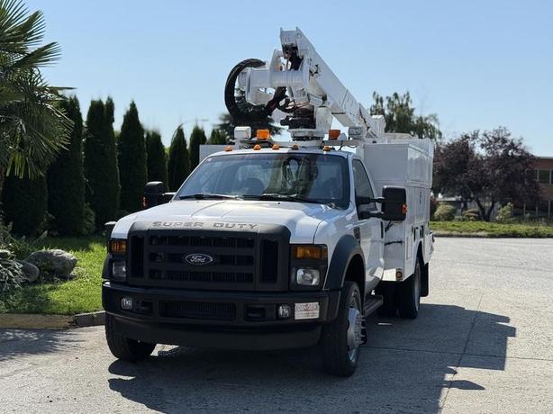 2008 Ford F-550 Regular Cab Super Duty Dually Diesel 4X4 Service Truck with Alte image 4