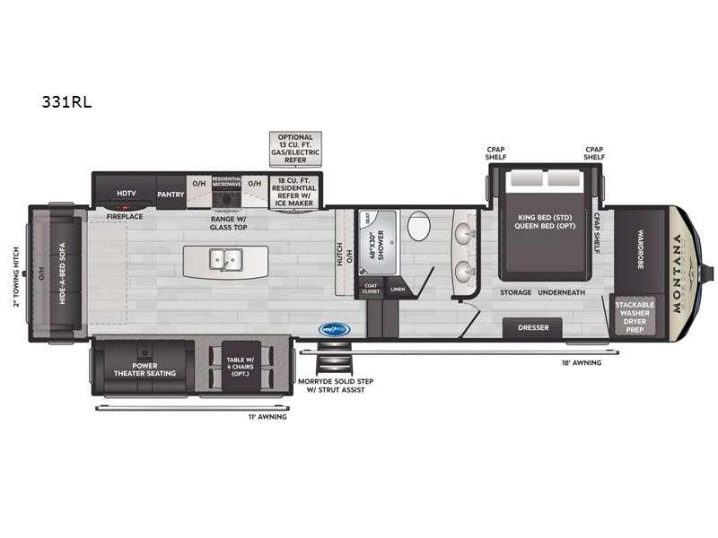 Used 2022 Keystone RV Montana High Country 331RL display photo