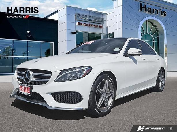 2016 Mercedes-Benz C-Class 4dr Sdn C 300 4MATIC | Blind Spot Monitor | Bluetooth image 1