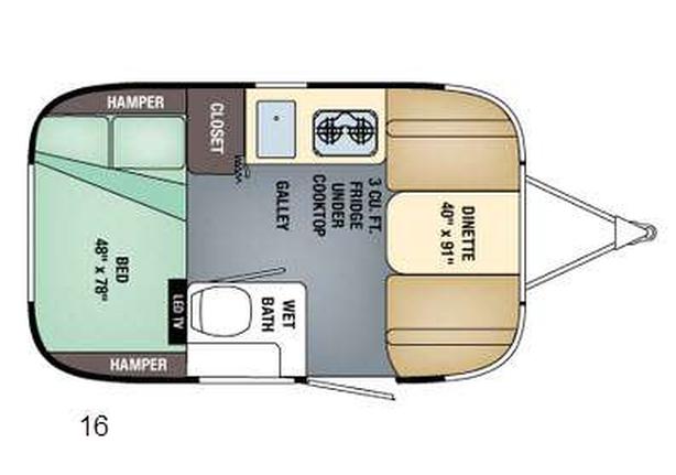 Used 2017 Airstream Sport 16 image 2
