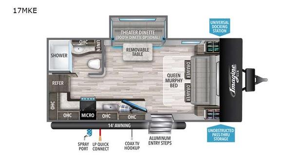 Used 2021 Grand Design Imagine XLS 17MKE image 5