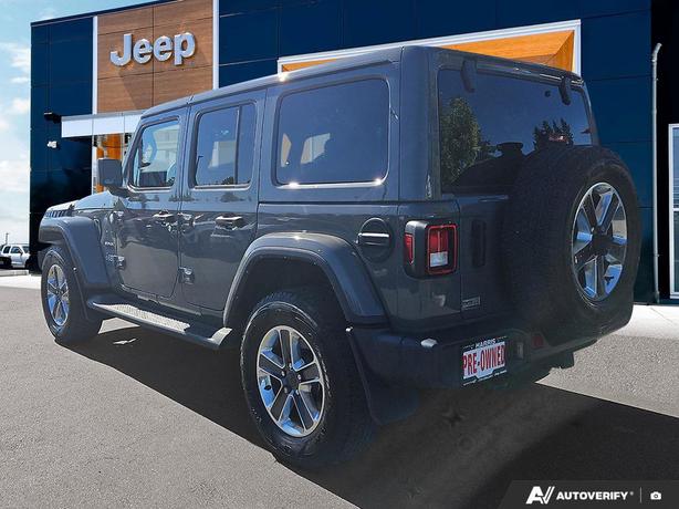 2021 Jeep Wrangler Unlimited Sahara 4x4 | One Owner! image 4