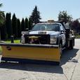 2011 Ford F-550 Dually Diesel 4X4 13-Foot Flat Deck Plow & Sander Truck thumbnail image 4