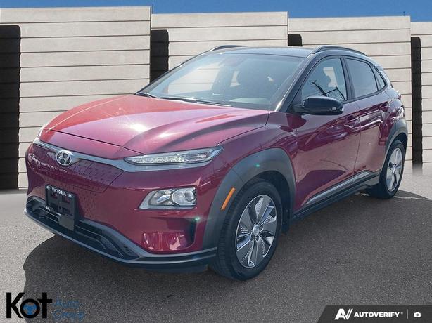 2021 Hyundai Kona Electric Preferred HEATED SEATS AND STEERING WHEEL! APPLE CARP image 1