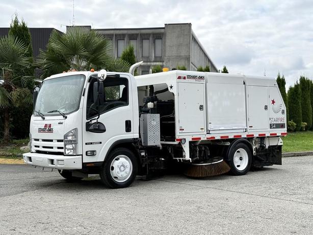 2013 Isuzu NRR StarFire S-4 Diesel Street Sweeper image 5