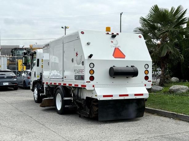 2013 Isuzu NRR StarFire S-4 Diesel Street Sweeper image 8