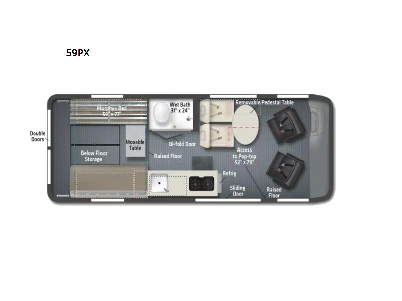 Used 2023 Winnebago Solis 59PX display photo