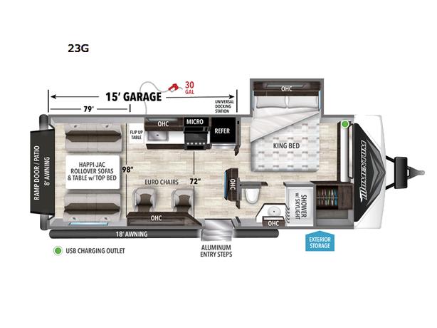 Used 2022 Grand Design Momentum G-Class 23G image 5