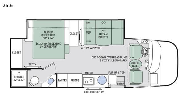 Used 2019 Thor Motor Coach Vegas 25.6 image 1