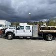 2010 Ford F-550 Diesel 4x4 Plow & Spreader Truck with Dump Box thumbnail image 2