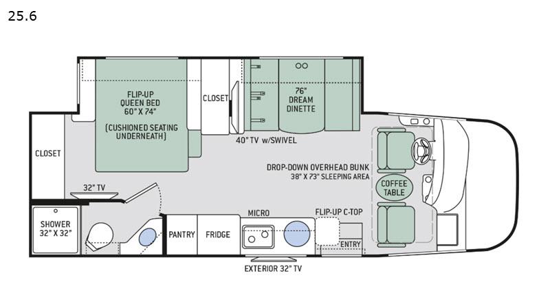 Used 2019 Thor Motor Coach Vegas 25.6 display photo