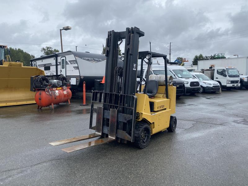 2010 Hyster S80XLBCS 3 Stage Propane Forklift display photo