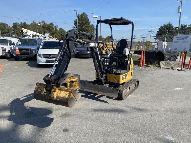 2022 John Deere 17G Excavator Diesel with 2 buckets display photo