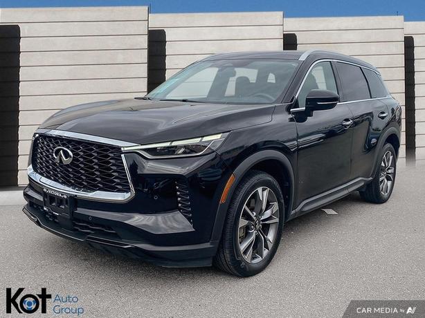 2023 Infiniti QX60 Luxe V6 ENGINE! PANORAMIC MOONROOF! LEATHER INTERIOR! BLUETOO image 1