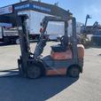 2014 Toyota EZ Loader 3 Stage Propane forklift thumbnail image