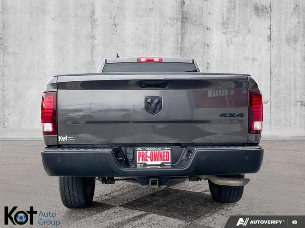 2022 RAM 1500 Classic Warlock | 6'4" Box | Block Heater | Heated Seats & Steerin image 4