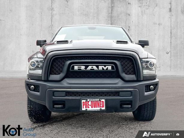 2022 RAM 1500 Classic Warlock | 6'4" Box | Block Heater | Heated Seats & Steerin image 8
