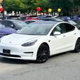 2022 Tesla Model 3 Standard Range - Local BC, White Interior thumbnail image 1