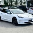 2022 Tesla Model 3 Standard Range - Local BC, White Interior thumbnail image 3