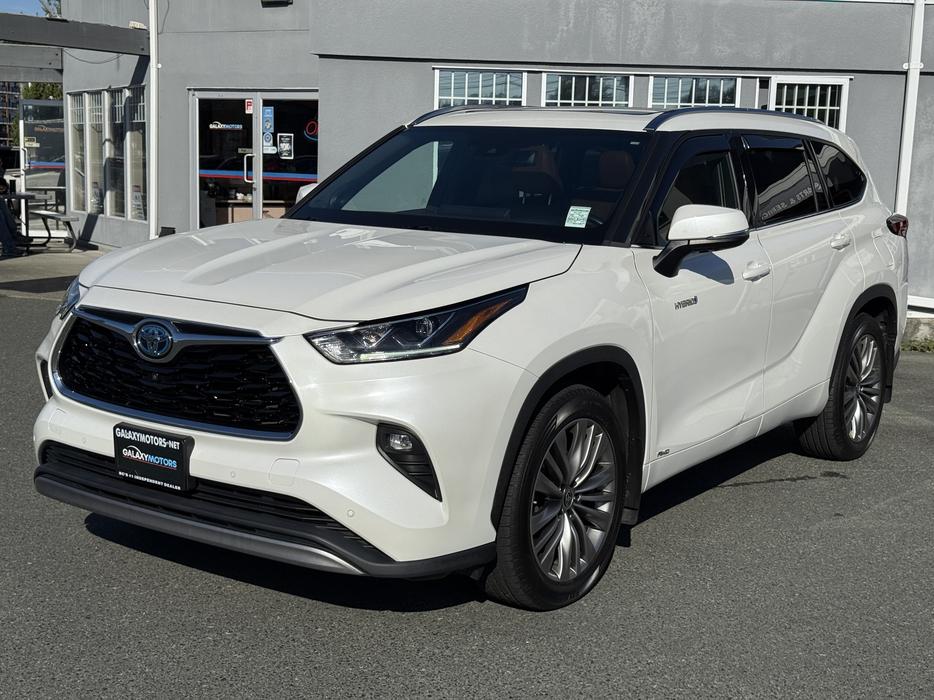 2021 Toyota Highlander Hybrid Limited AWD - 3rd row seats & Power Seat display photo