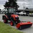 2018 Kubota B2650 4x4 Diesel Tractor with Sweeper, Sander & Climate-Controlled C thumbnail image 1