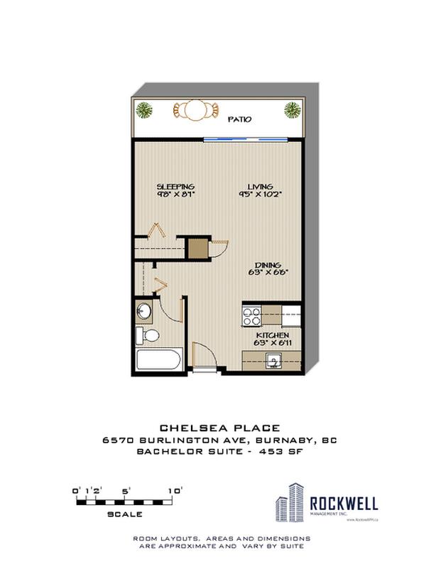 nice bachelor close to Metrotown image 1