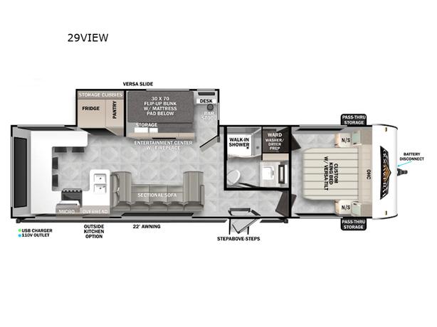 Used 2024 Forest River RV Wildwood 29VIEW image 5