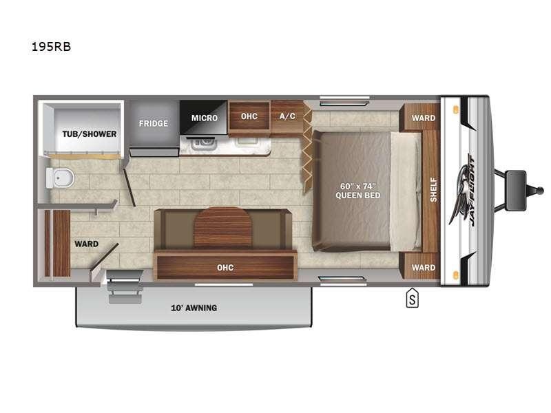 Used 2022 Jayco Jay Flight SLX 7 195RB display photo