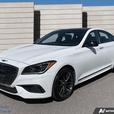2018 Genesis G80 3.3t Sport PANORAMIC SUNROOF! HEATED & VENTILATED SEATS! LEATHE thumbnail image 1