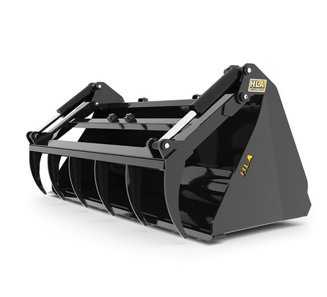 2025 HLA Attachments Standard Skidsteer Bucket & Skidsteer Grapple SB72GRS66 display photo