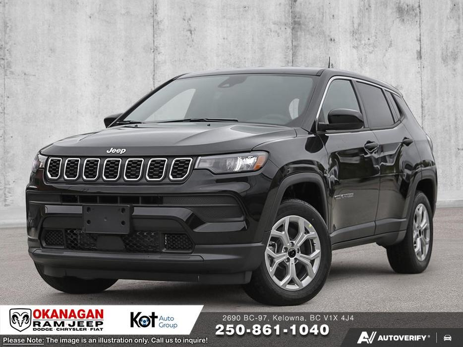 2026 Jeep Compass Sport demo display photo