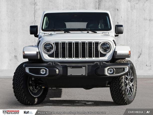 2025 Jeep Wrangler Sahara | Rubber Floor Mats | Wheel Locks demo image 2