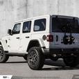 2025 Jeep Wrangler Sahara | Rubber Floor Mats | Wheel Locks demo thumbnail image 4