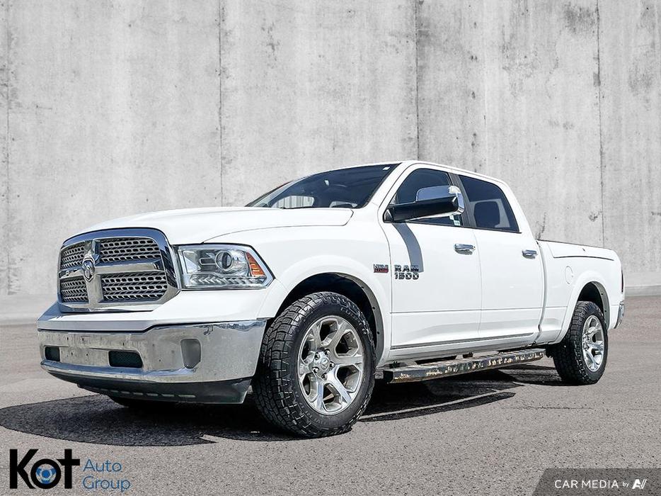 2018 RAM 1500 Laramie | Power Sunroof | RamBox Cargo System | Remote Start | Cla display photo