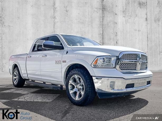 2018 RAM 1500 Laramie | Power Sunroof | RamBox Cargo System | Remote Start | Cla image 7