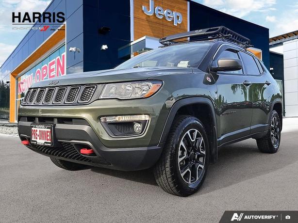 2020 Jeep Compass Trailhawk 4x4 | No Reported Accidents | One Owner! image 1