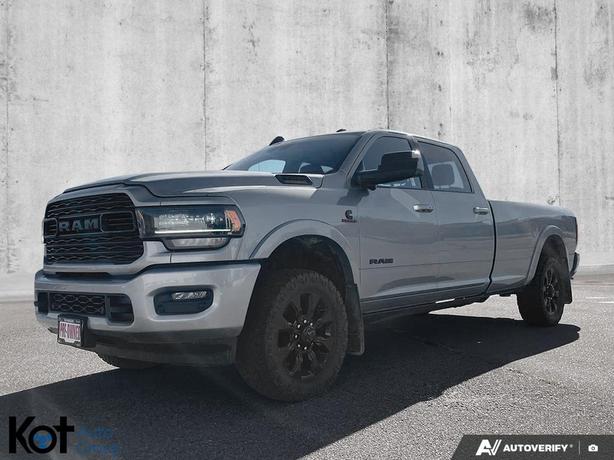 2022 RAM 3500 Limited | 6.7L Cummins Turbo Diesel | Power Sunroof | Night Editio image 1