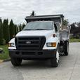 2004 Ford F-750 Regular Cab Dually Diesel 2WD 12-Foot Dump Truck thumbnail image 4
