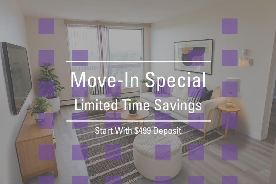 2 bedroom Queen's Park Townhomes display photo
