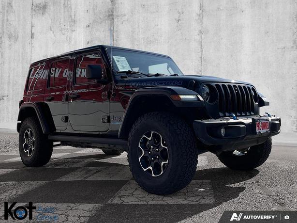 2021 Jeep Wrangler 4xe Rubicon | Trailer Tow & HD Electrical package | Alpine Pr image 3