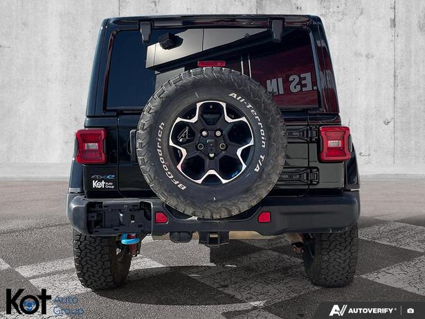 2021 Jeep Wrangler 4xe Rubicon | Trailer Tow & HD Electrical package | Alpine Pr image 6