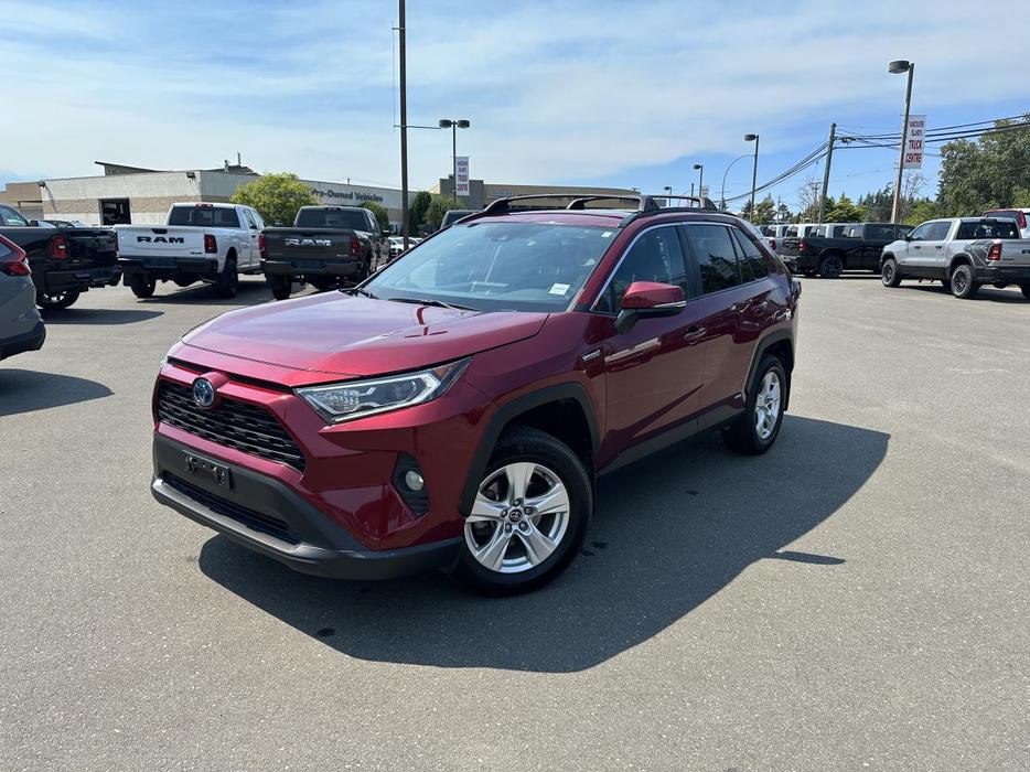 2020 Toyota RAV4 Hybrid Xle display photo