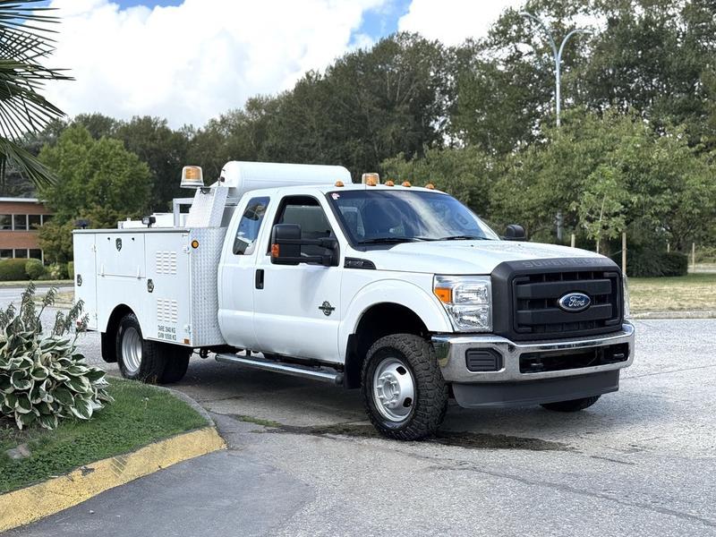 2012 Ford F-350 SD XL SuperCab Dually Diesel Service Truck 4WD display photo