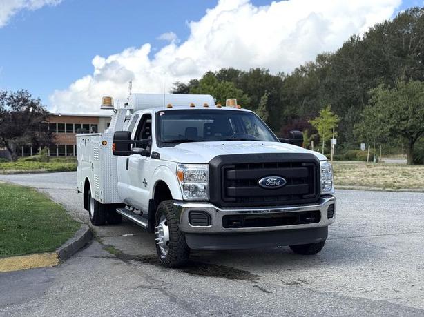 2012 Ford F-350 SD XL SuperCab Dually Diesel Service Truck 4WD image 2