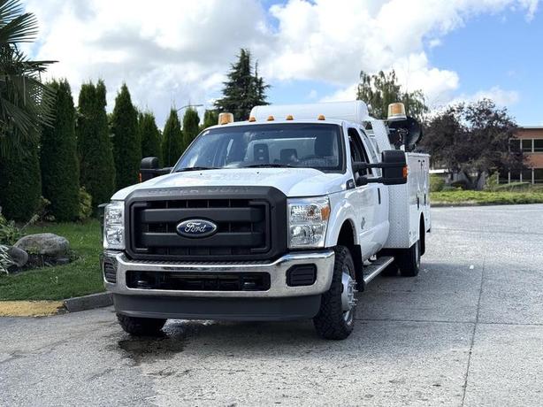 2012 Ford F-350 SD XL SuperCab Dually Diesel Service Truck 4WD image 4