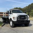 2018 Ford F-750 22-Foot Roll-Off Flat Deck Diesel Tow Truck with Wheel Lift thumbnail image 2