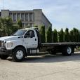 2018 Ford F-750 22-Foot Roll-Off Flat Deck Diesel Tow Truck with Wheel Lift thumbnail image 5