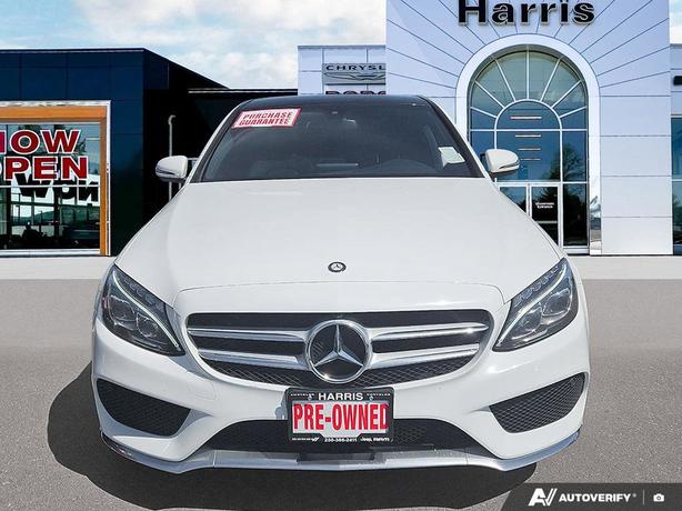 2016 Mercedes-Benz C-Class 4dr Sdn C 300 4MATIC | Blind Spot Monitor | Bluetooth image 2