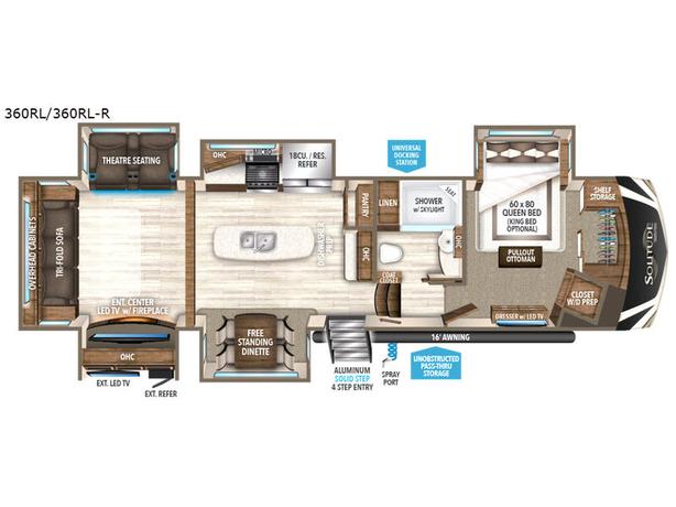 Used 2017 Grand Design Solitude 360RL image 3